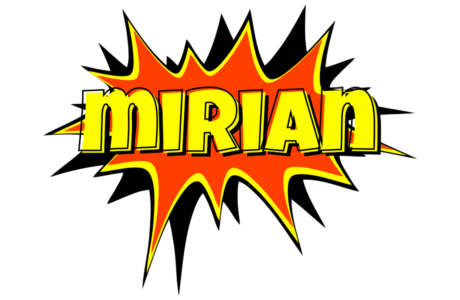 Mirian bazinga logo