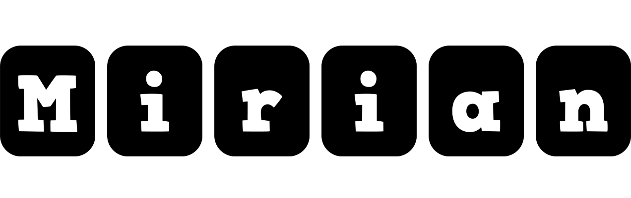 Mirian box logo