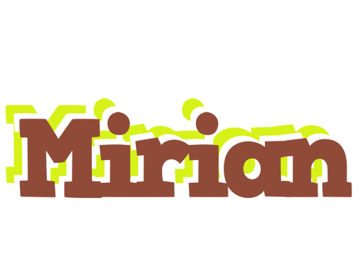 Mirian caffeebar logo
