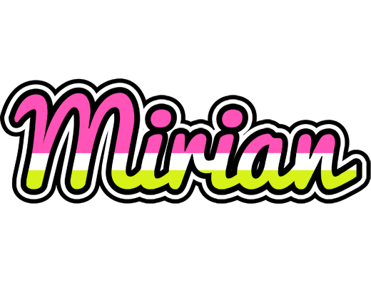 Mirian candies logo