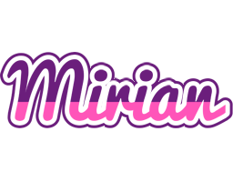 Mirian cheerful logo