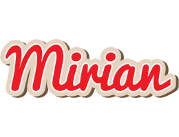 Mirian chocolate logo