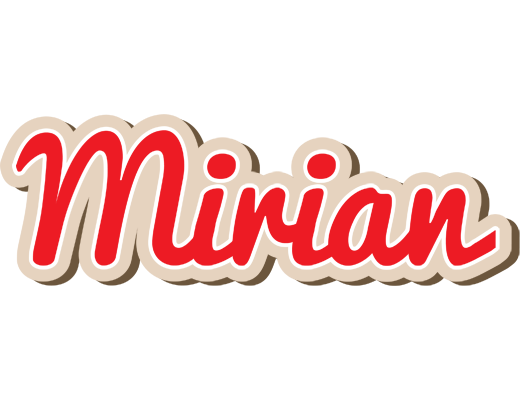 Mirian chocolate logo
