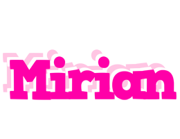 Mirian dancing logo