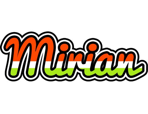 Mirian exotic logo