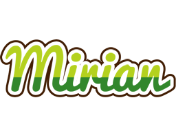 Mirian golfing logo