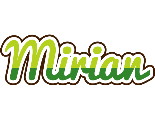 Mirian golfing logo