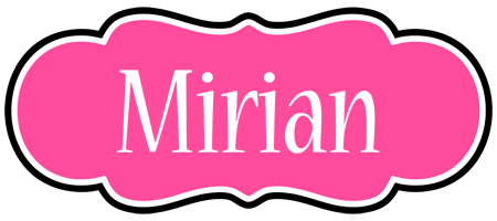 Mirian invitation logo