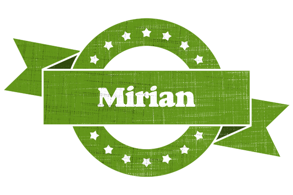 Mirian natural logo