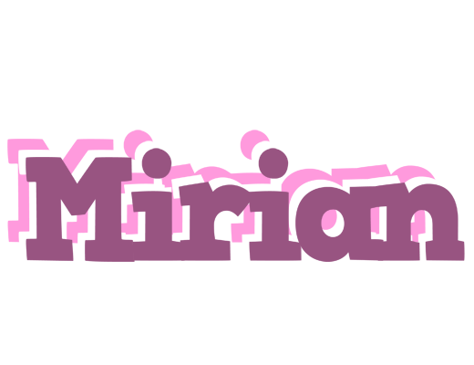 Mirian relaxing logo