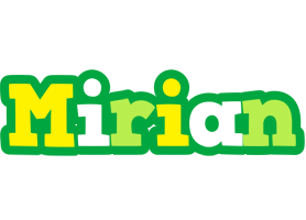 Mirian soccer logo