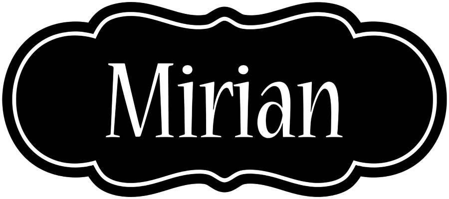 Mirian welcome logo