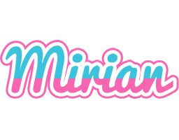 Mirian woman logo