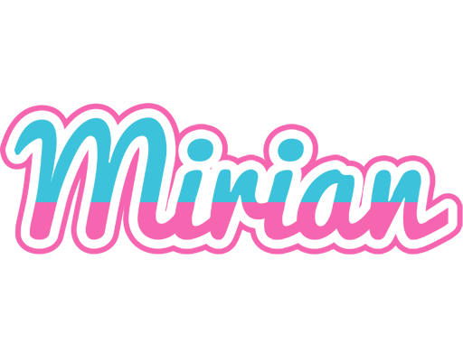 Mirian woman logo