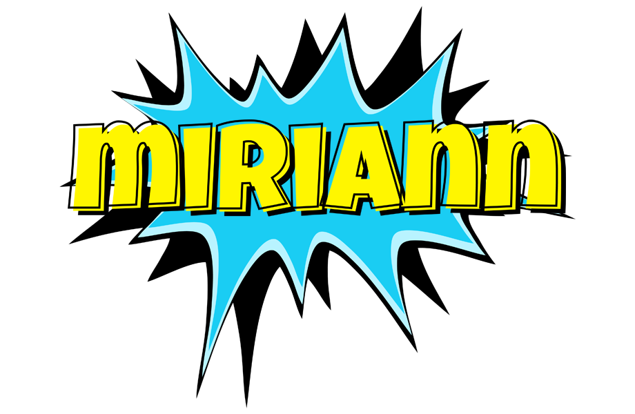 Miriann amazing logo