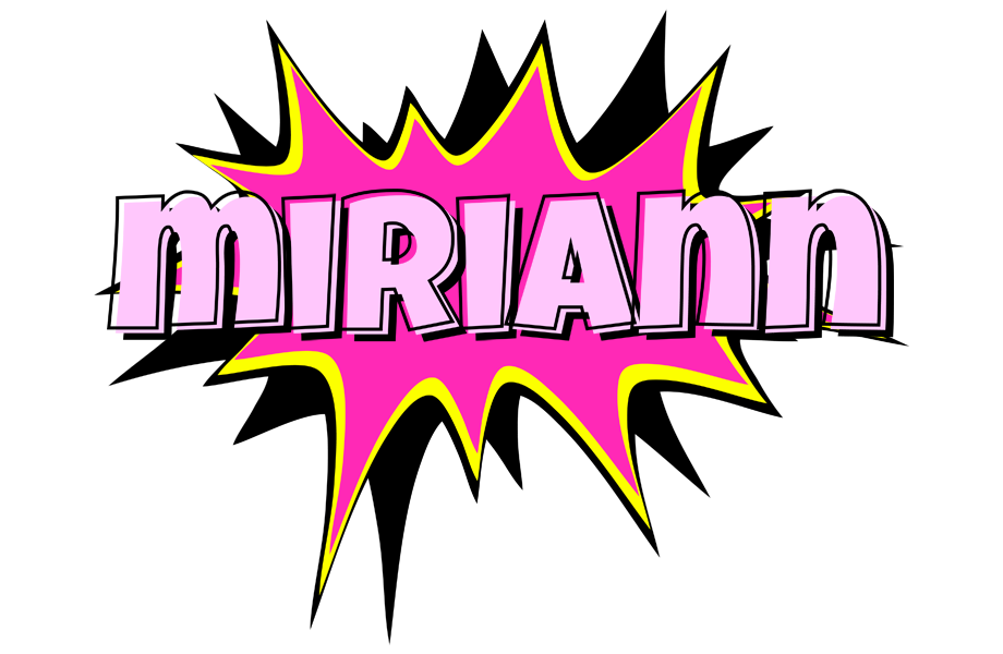 Miriann badabing logo