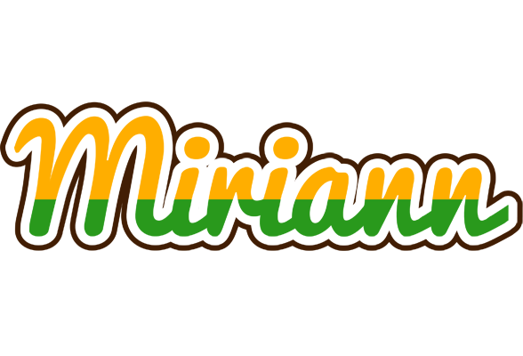 Miriann banana logo