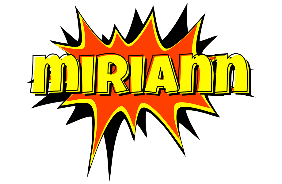 Miriann bazinga logo