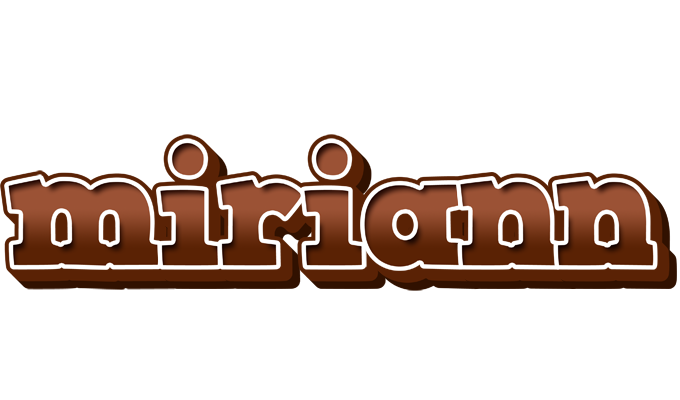 Miriann brownie logo