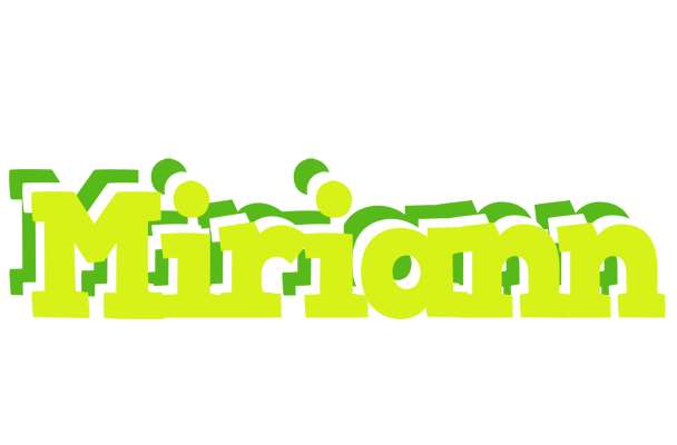 Miriann citrus logo