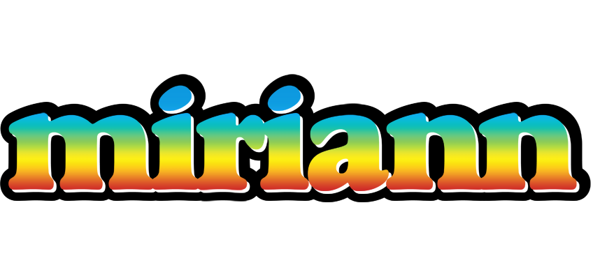 Miriann color logo