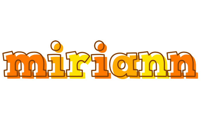 Miriann desert logo