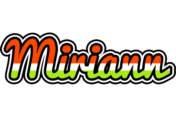 Miriann exotic logo