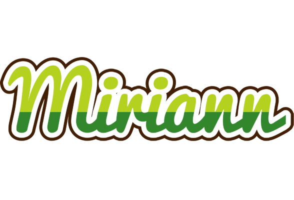 Miriann golfing logo