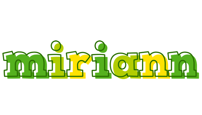 Miriann juice logo