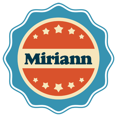 Miriann labels logo