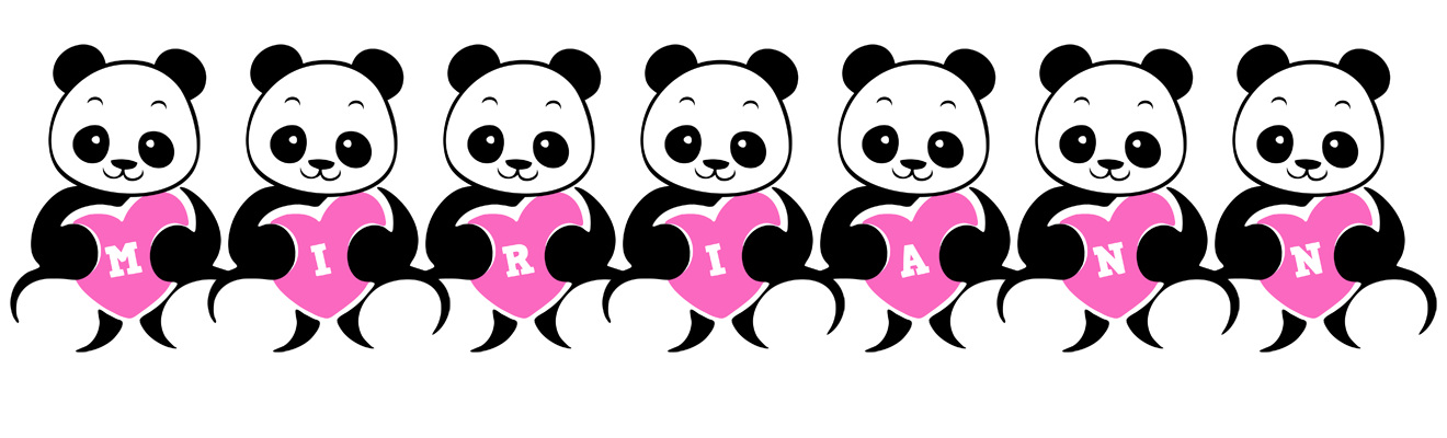 Miriann love-panda logo