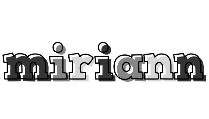 Miriann night logo