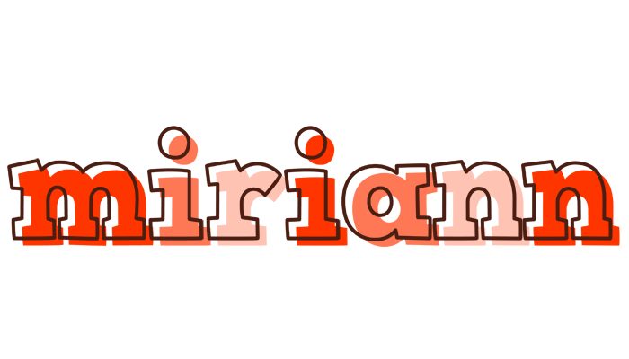 Miriann paint logo