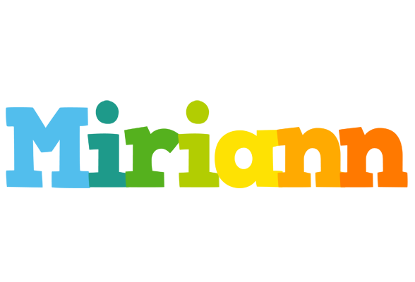Miriann rainbows logo