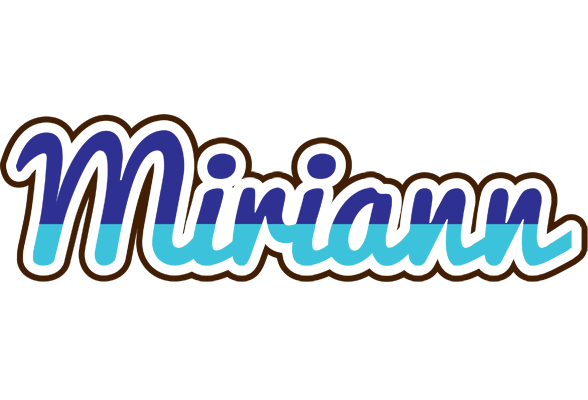 Miriann raining logo