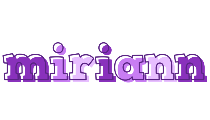 Miriann sensual logo