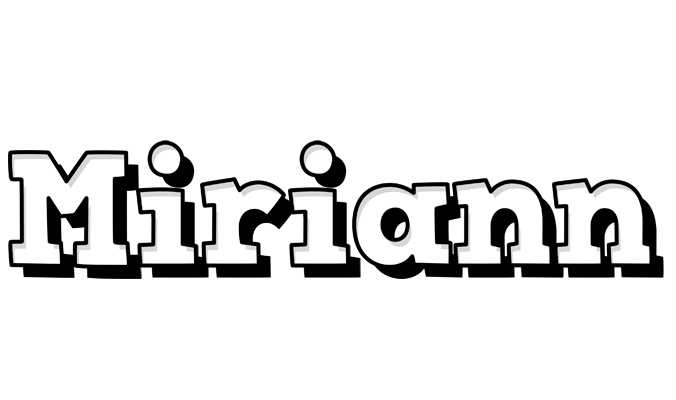 Miriann snowing logo