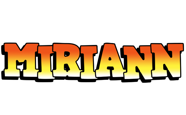 Miriann sunset logo