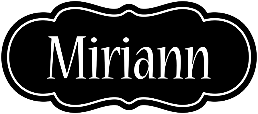 Miriann welcome logo
