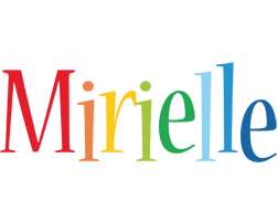 Mirielle birthday logo