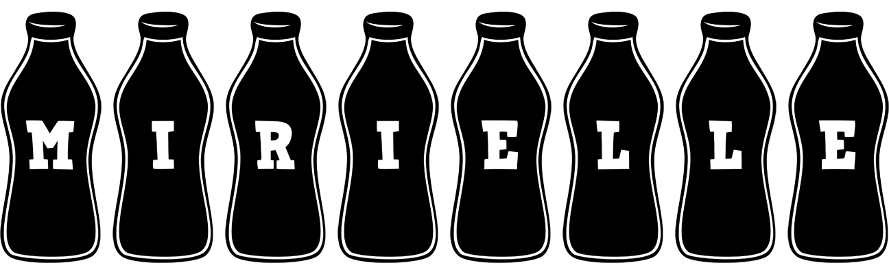 Mirielle bottle logo