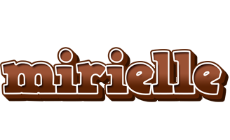 Mirielle brownie logo