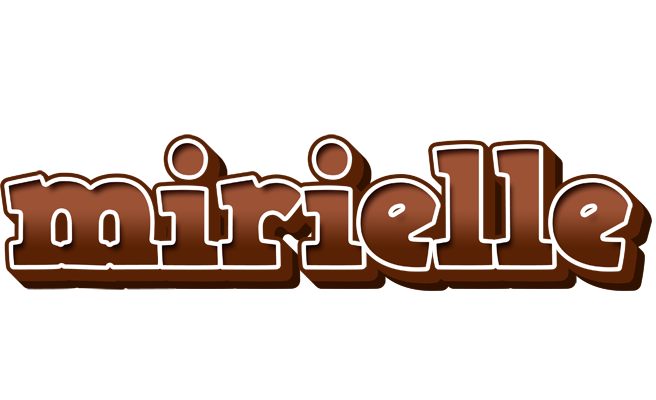 Mirielle brownie logo