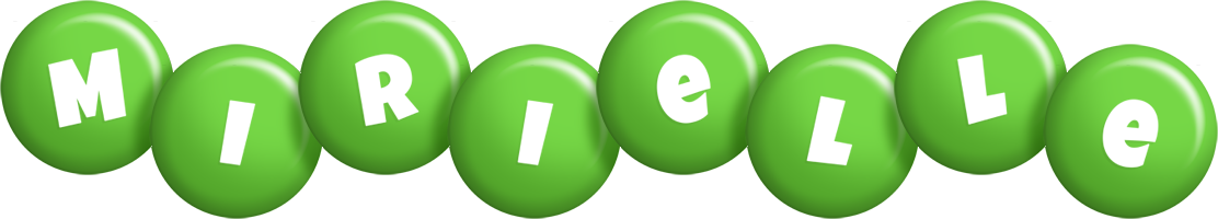 Mirielle candy-green logo