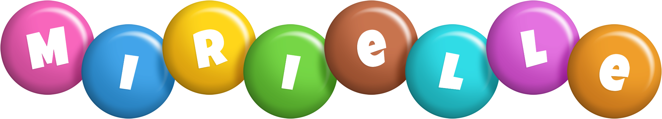 Mirielle candy logo
