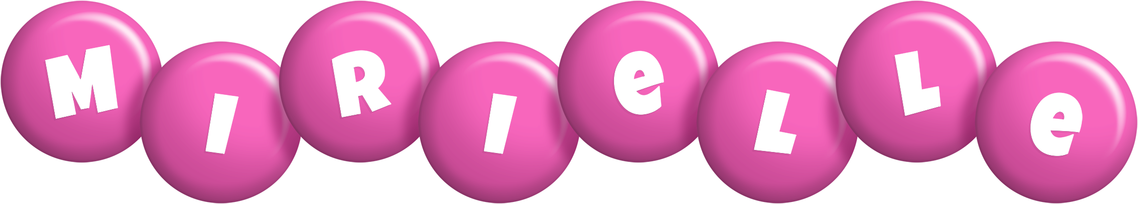 Mirielle candy-pink logo