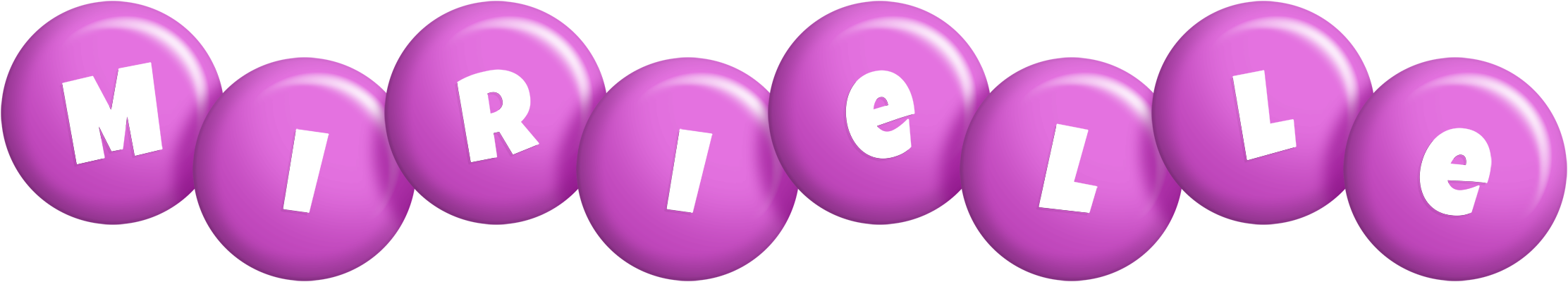 Mirielle candy-purple logo