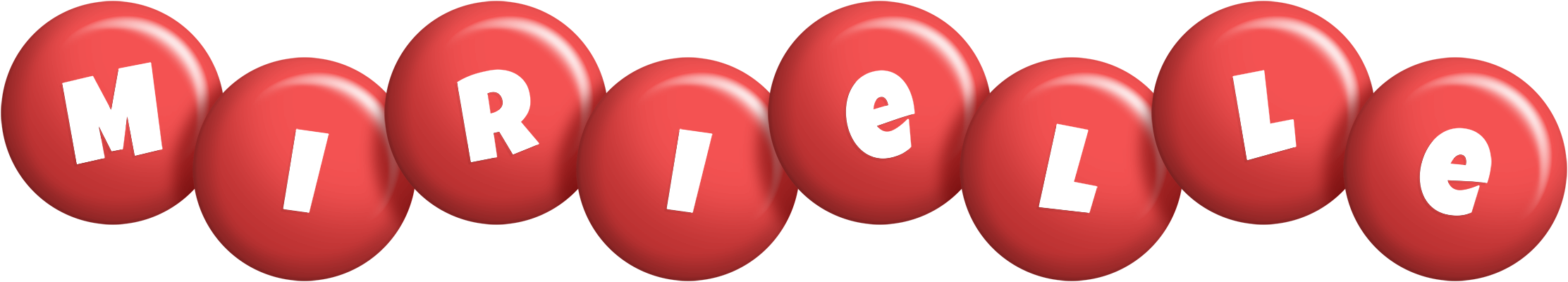 Mirielle candy-red logo