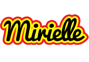 Mirielle flaming logo