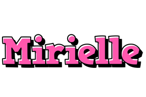 Mirielle girlish logo